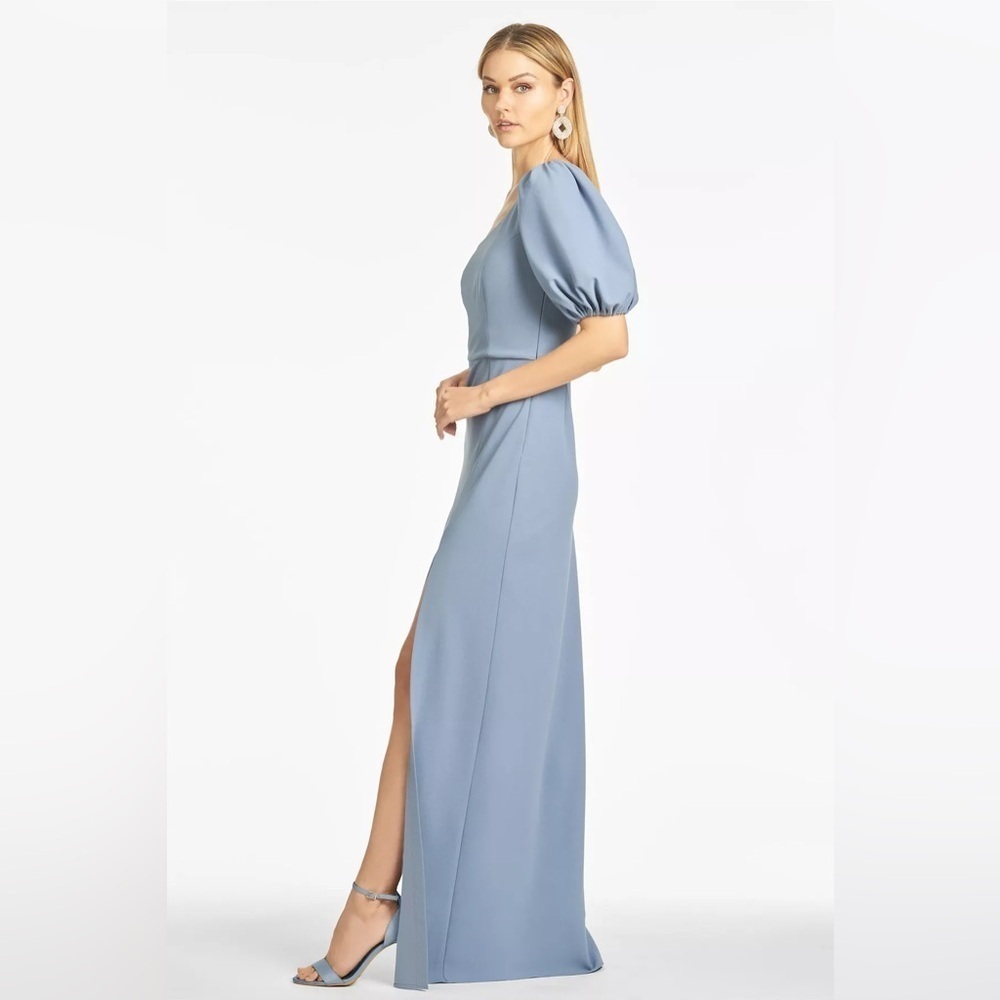 SACHIN + BABI Nadia Gown In Slate Blue - Picture 2 of 6